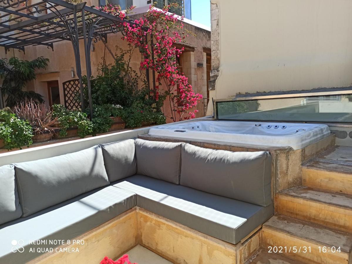 Casa Eva With Outdoor Heated Jacuzzi And Hamam Villa Chania  Exterior photo